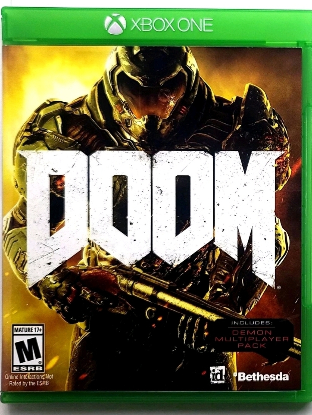 XBOX ONE DOOM Video Game